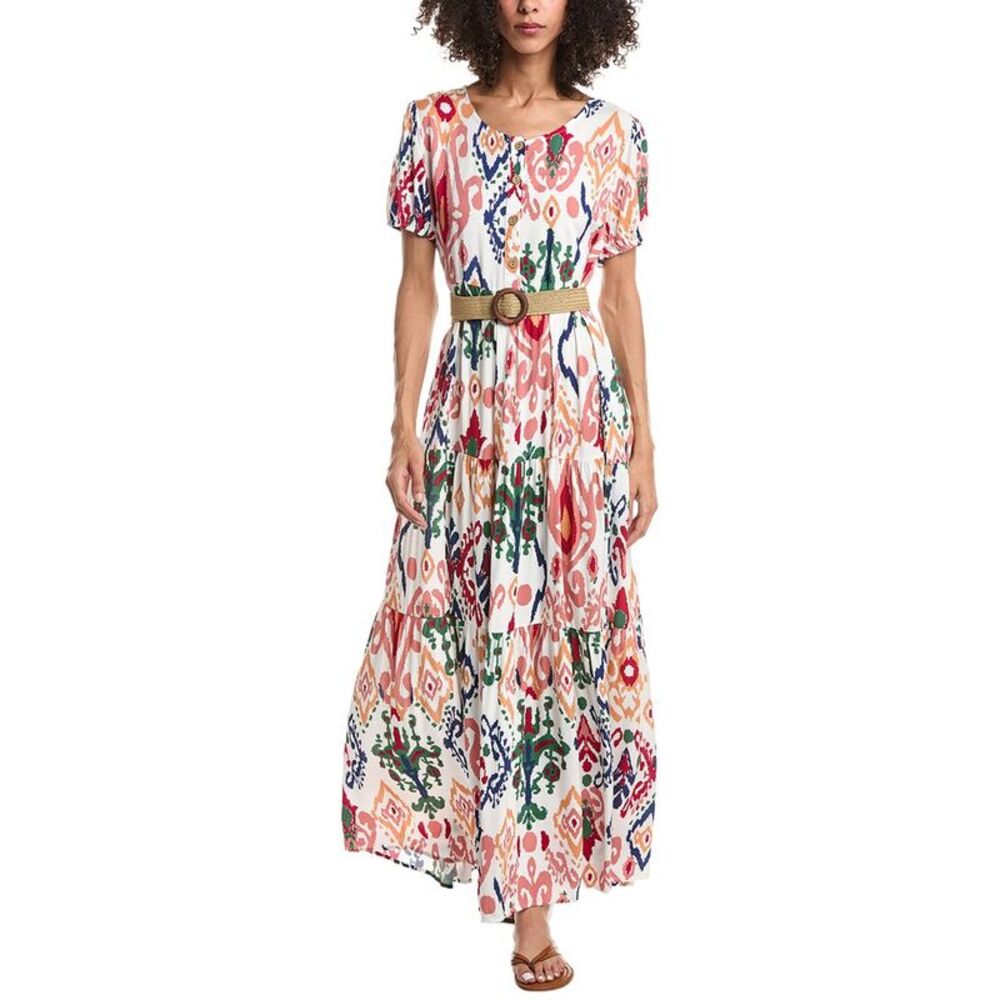 Anna Kay Womens  Fleur Dress, White